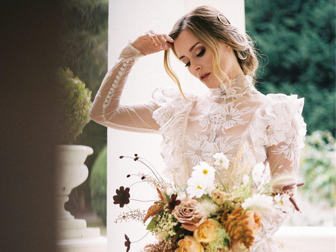 【高定轻纱】小仙女最爱️梦幻婚纱4件套+伴娘服