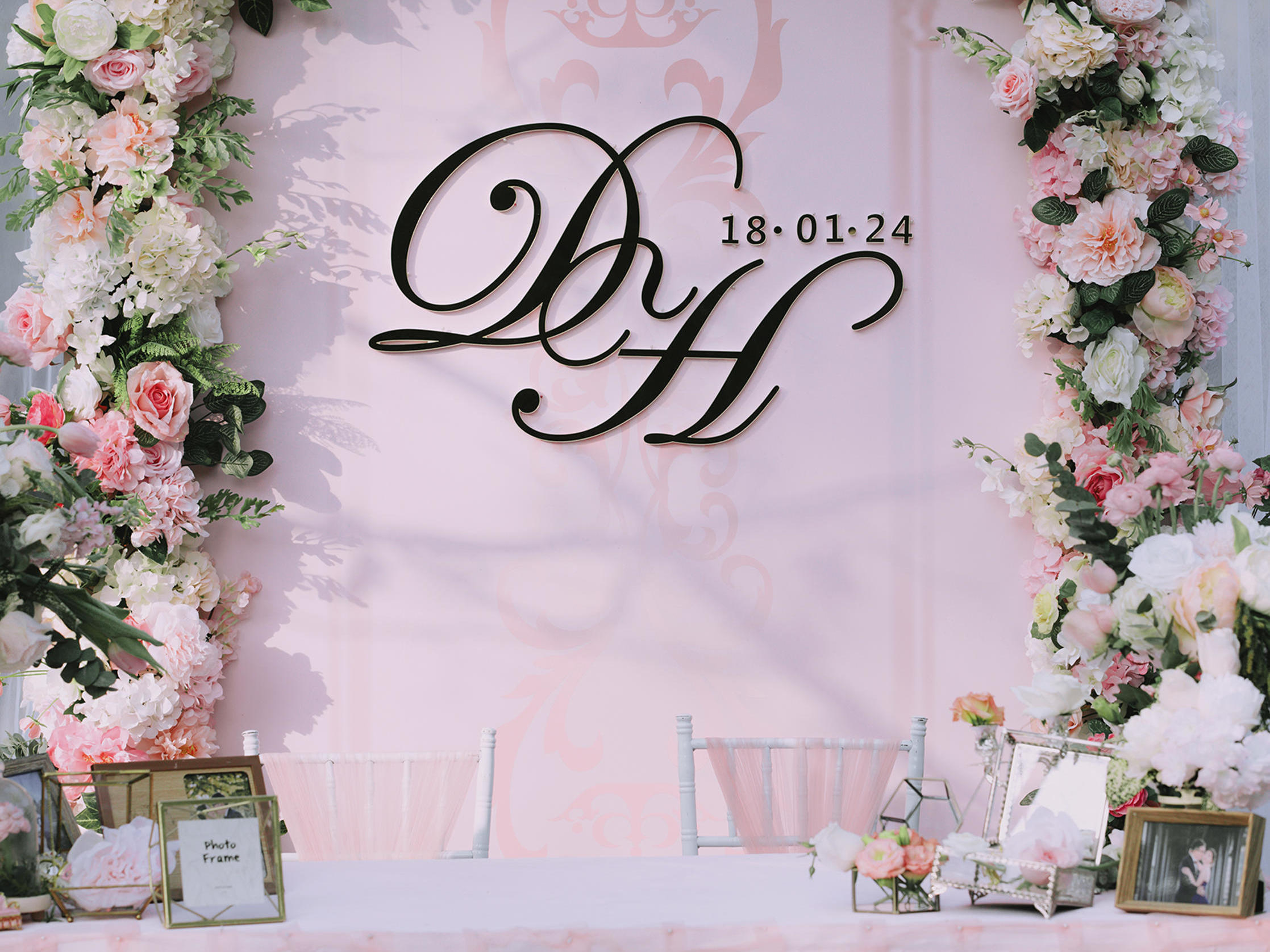 煋河荟【户外粉色婚礼】守护-爱