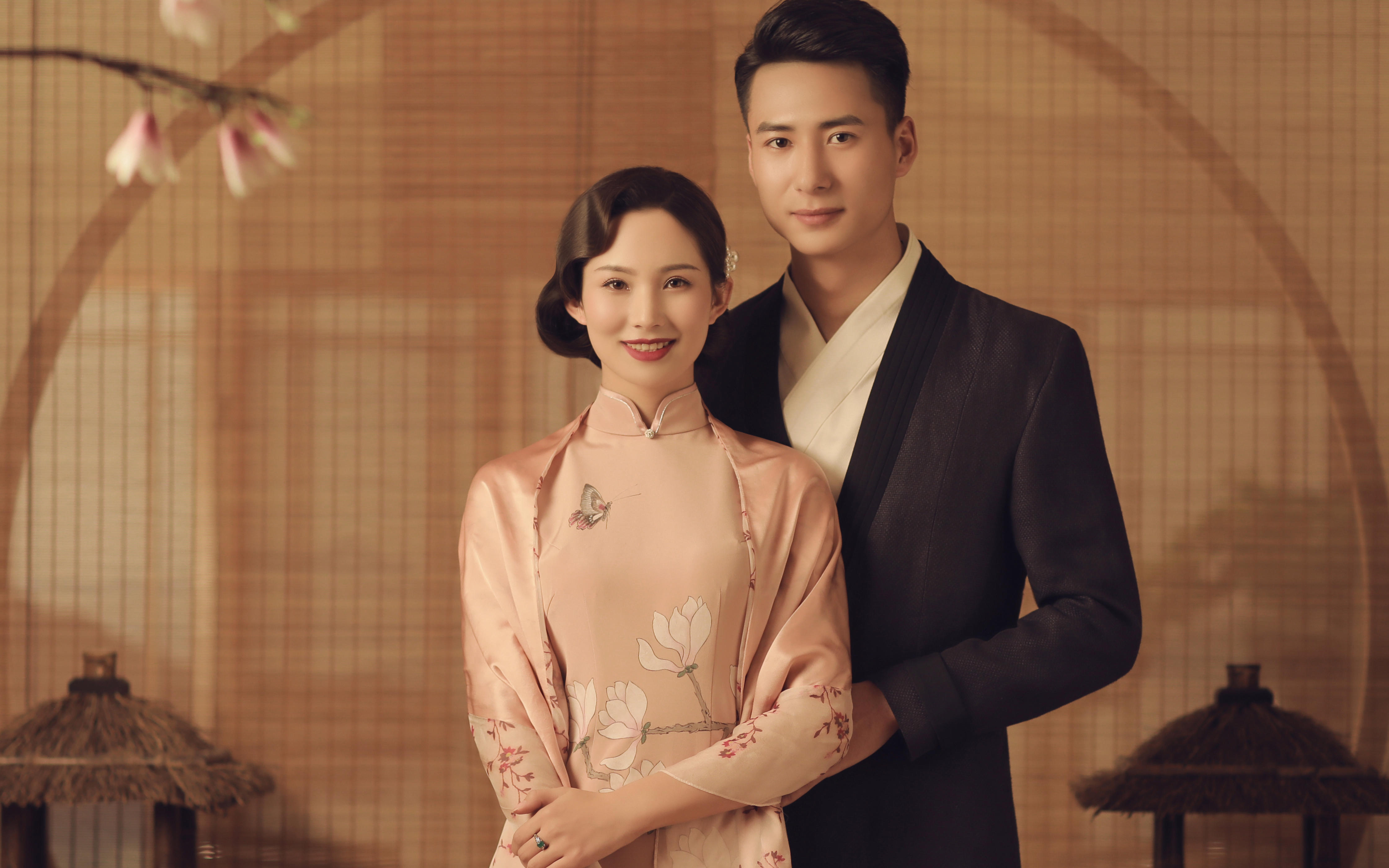 长春风度影社个性定制婚纱照情侣旗袍写真