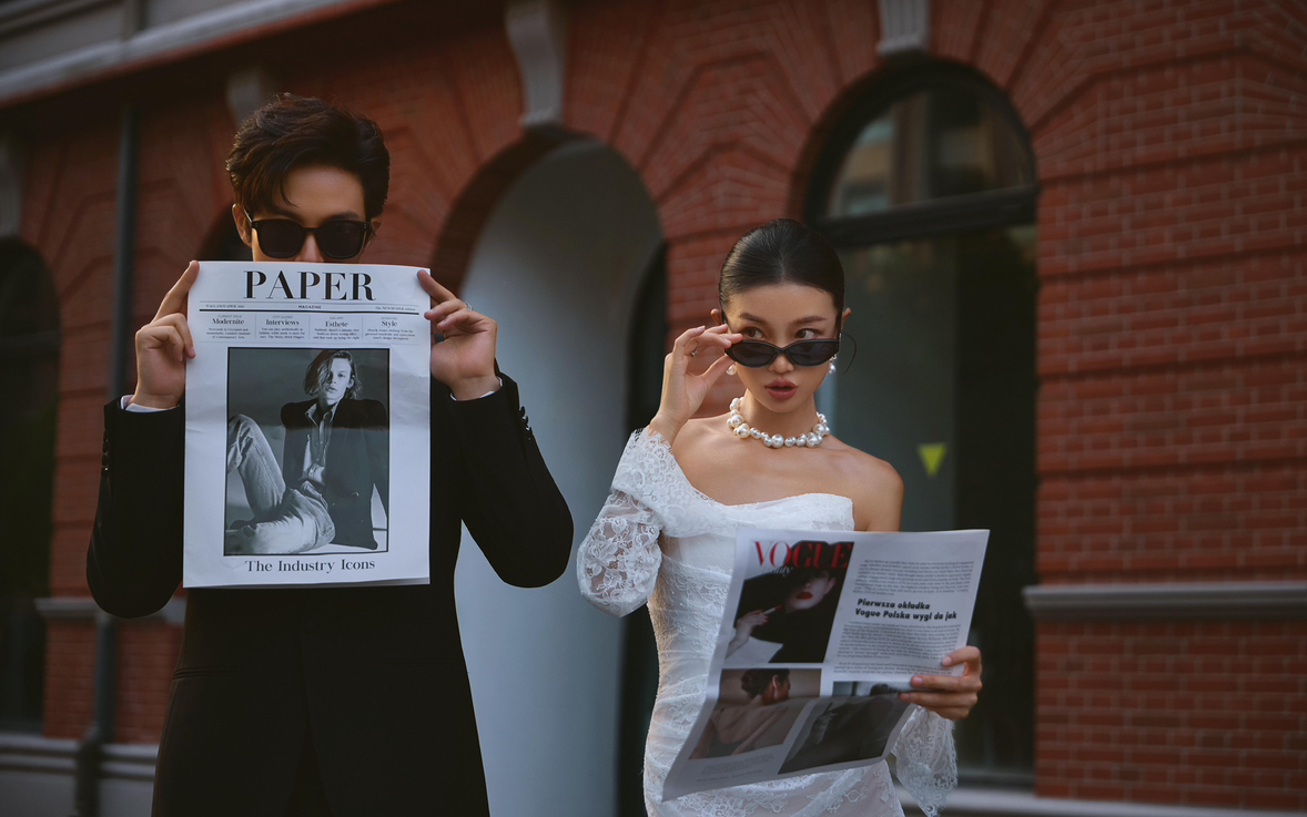 City Wedding|在街头拍到了人生照片