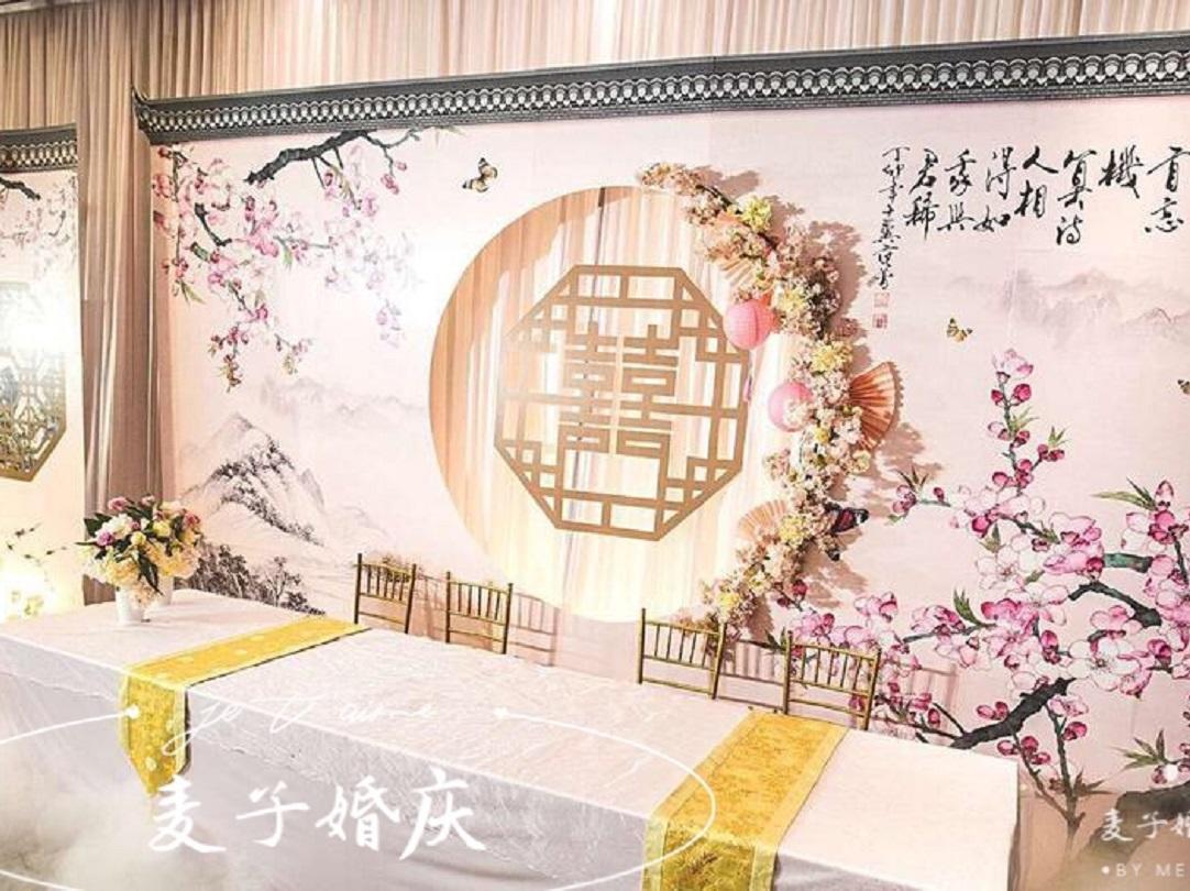 【麦子婚礼】桃粉色的中式婚礼