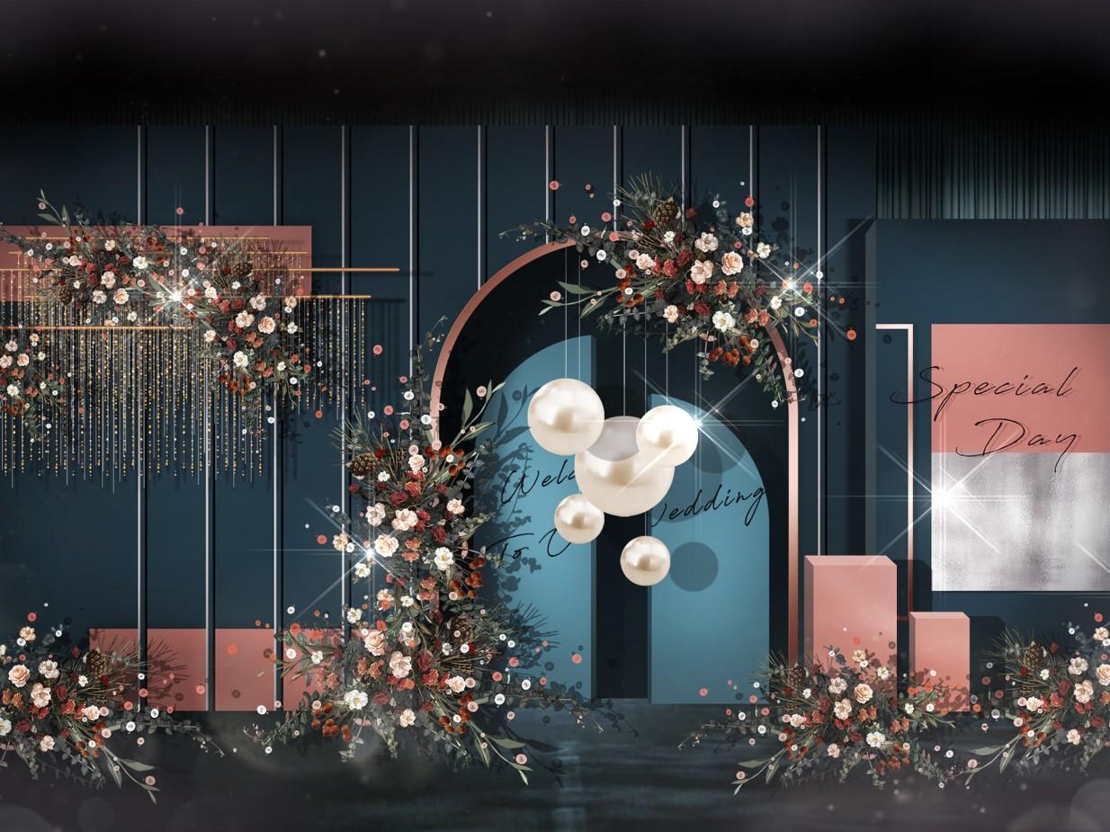 【美慕MEMO婚礼】小众撞色简约婚礼