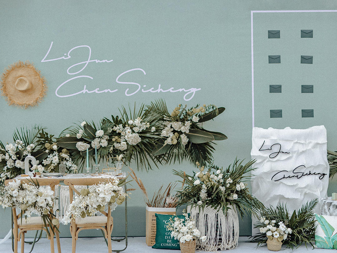 【春季特惠】浪漫法式户外婚礼