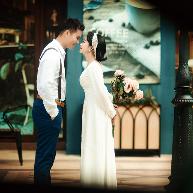 婚工坊《复古婚纱照柳州本地实拍》