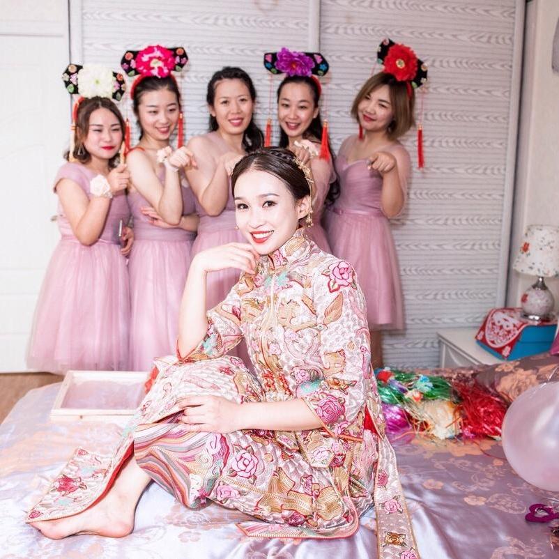 【蔷云美妆】婚礼当天作品