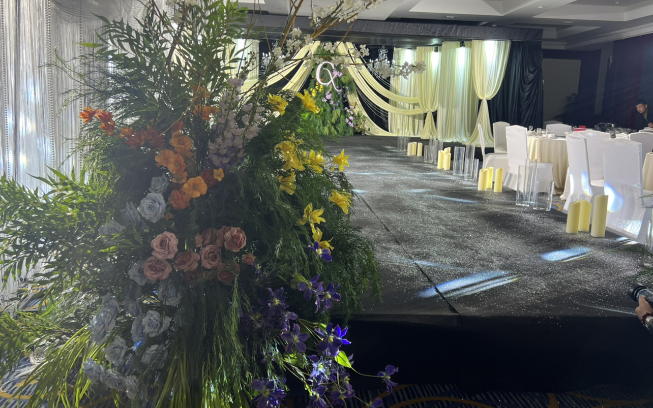 无滤镜拍摄小轻奢婚礼