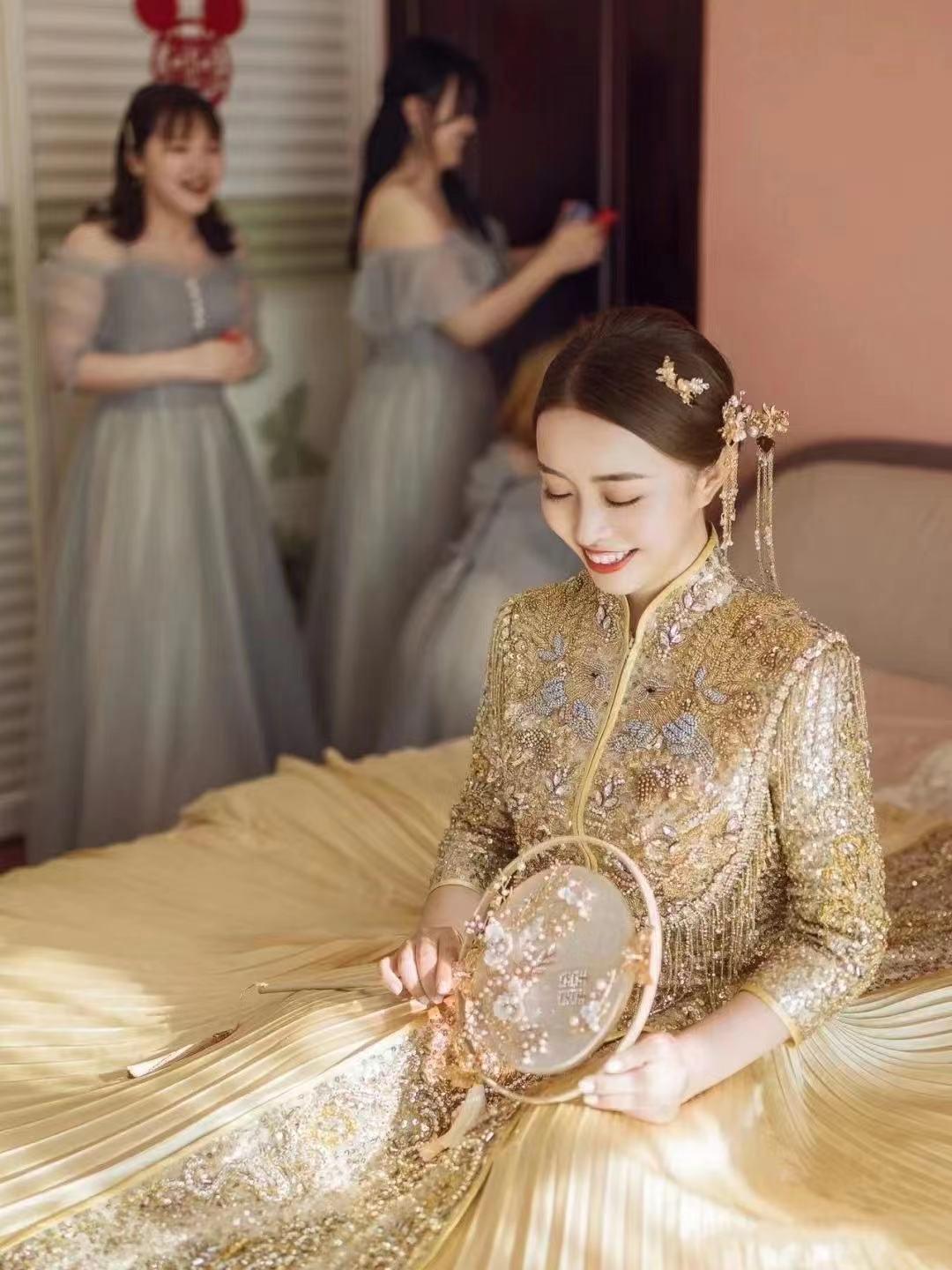 【GM新娘】超值性价比三件套主纱+秀禾+敬酒服