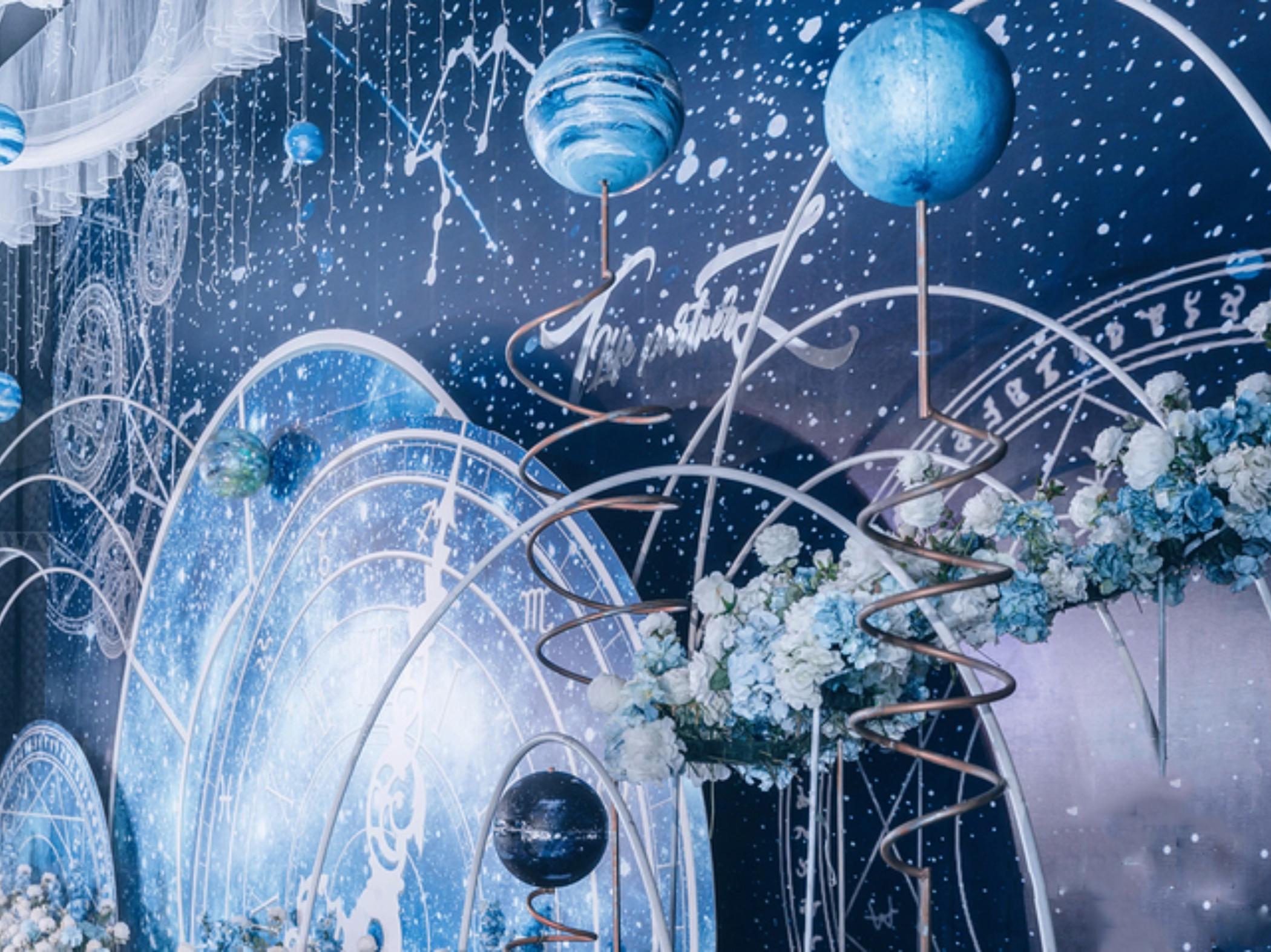 【仰望】星空主题+空中装饰