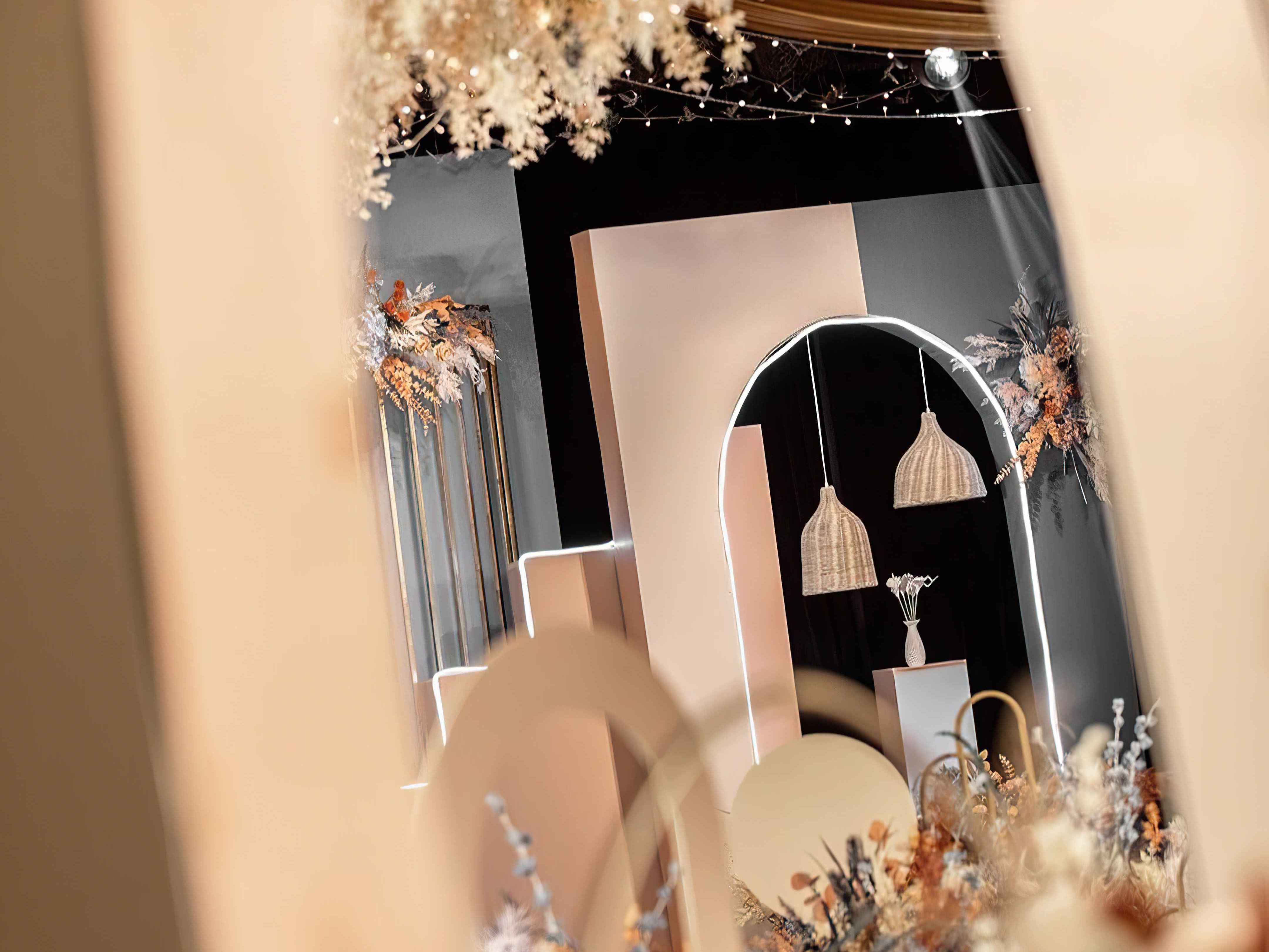 香槟蓝色婚礼 日暮里的光景太暖了这个颜色