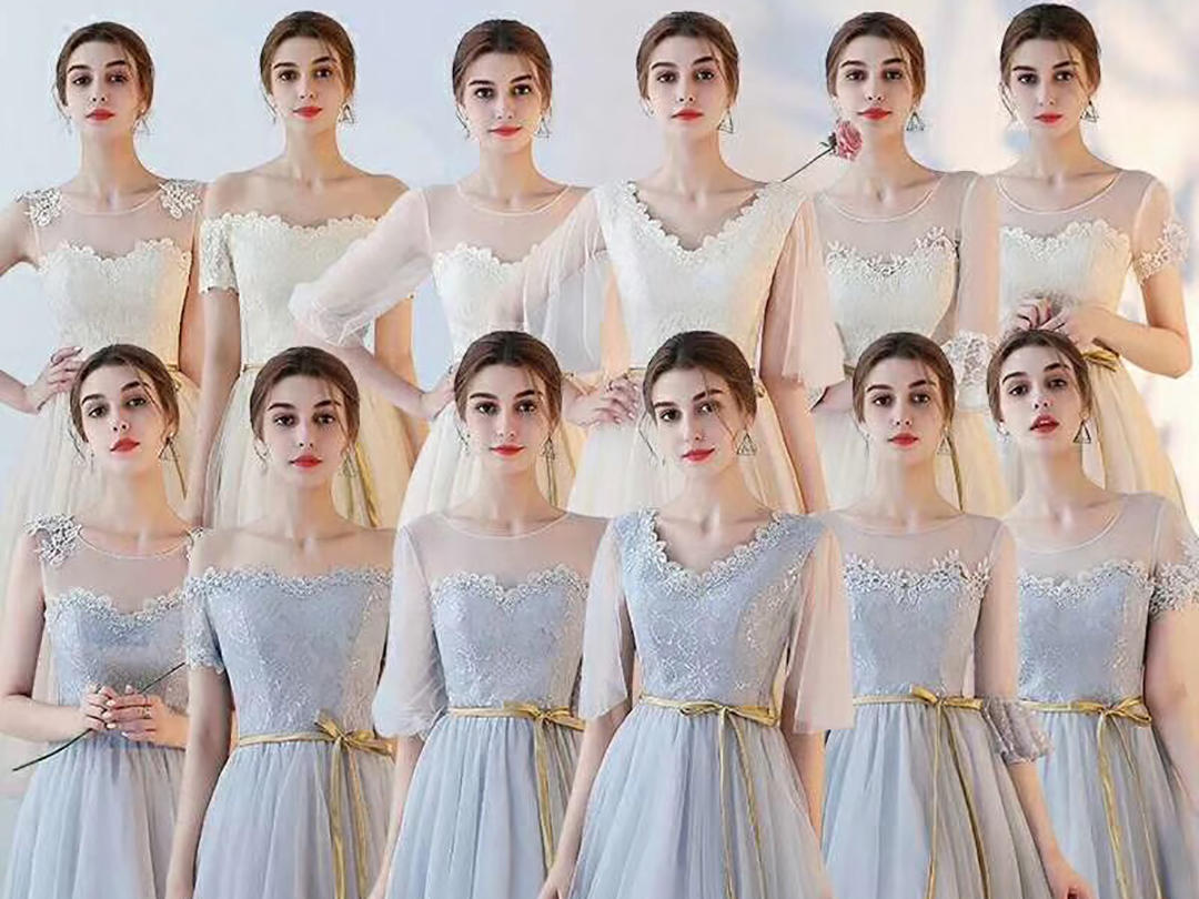 【K女王】爆款伴娘女士礼服租赁套餐