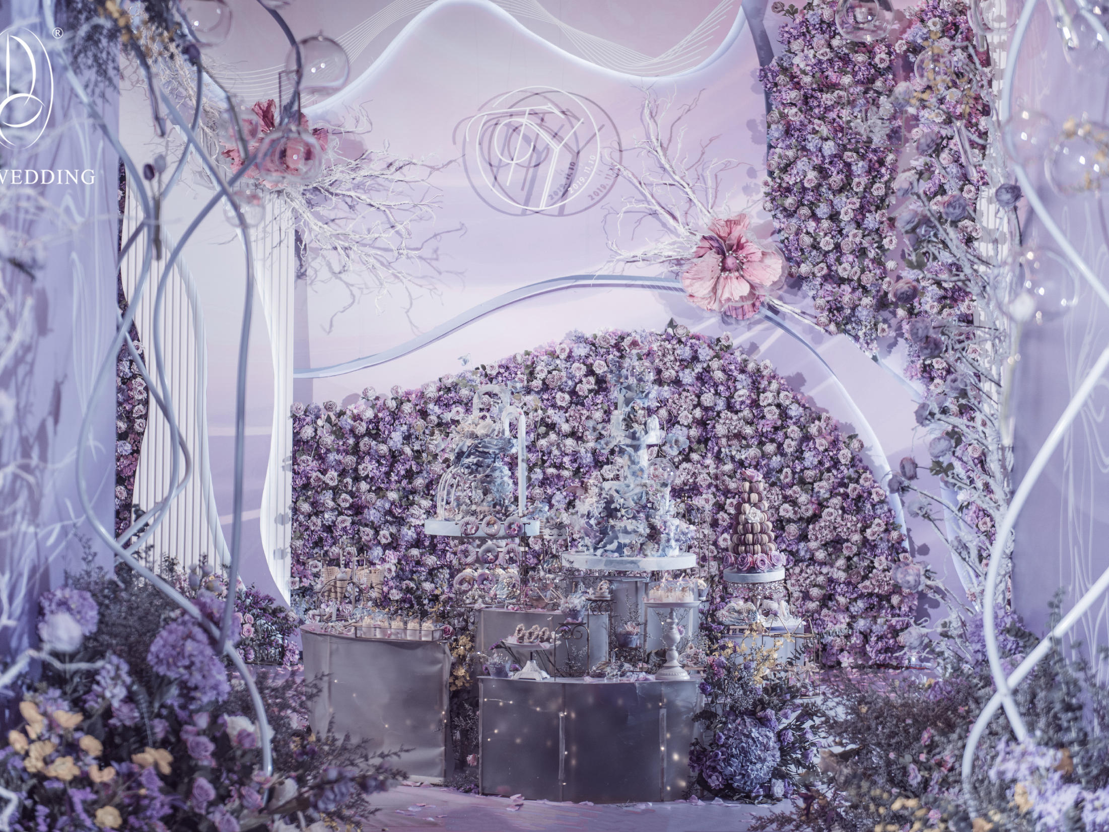 「Lilac Ocean」紫色花海|浦东文华东方