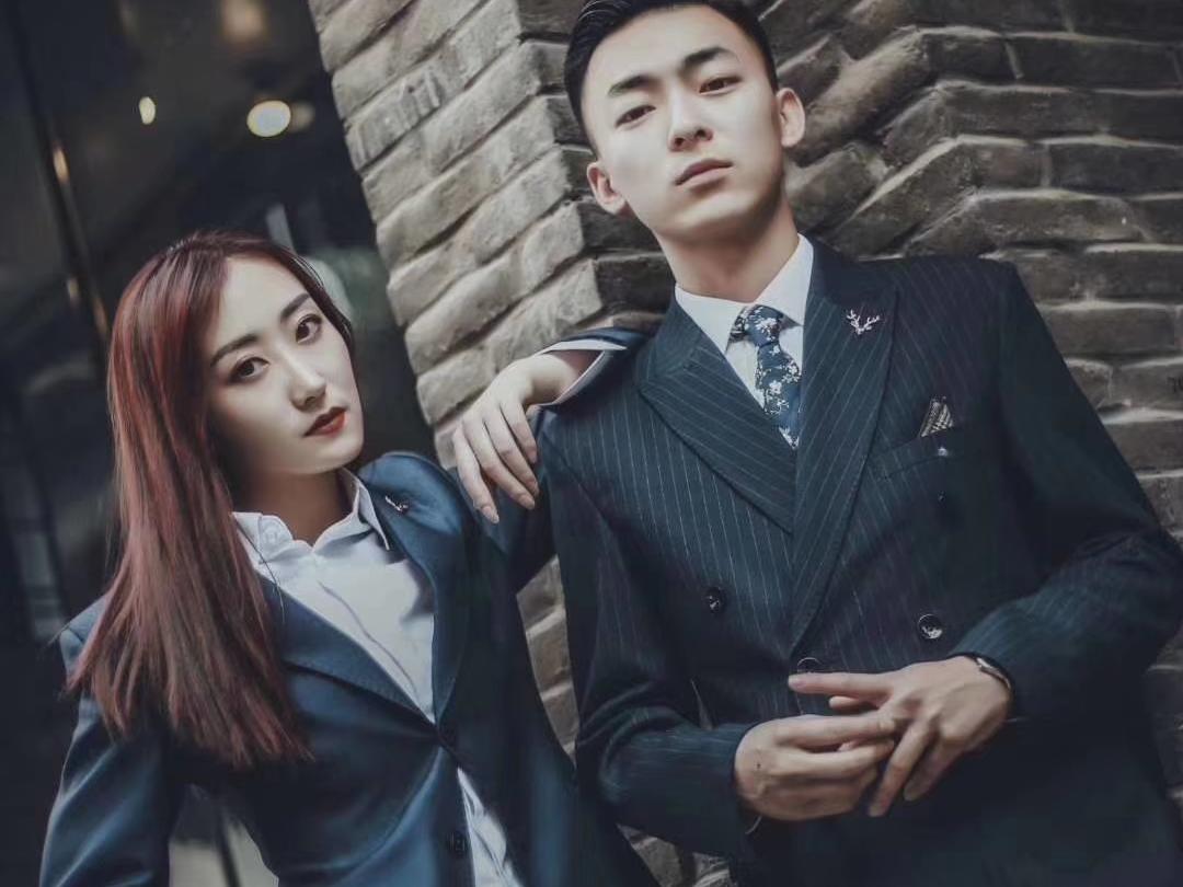 国产百分之八十羊毛含量西服九件套