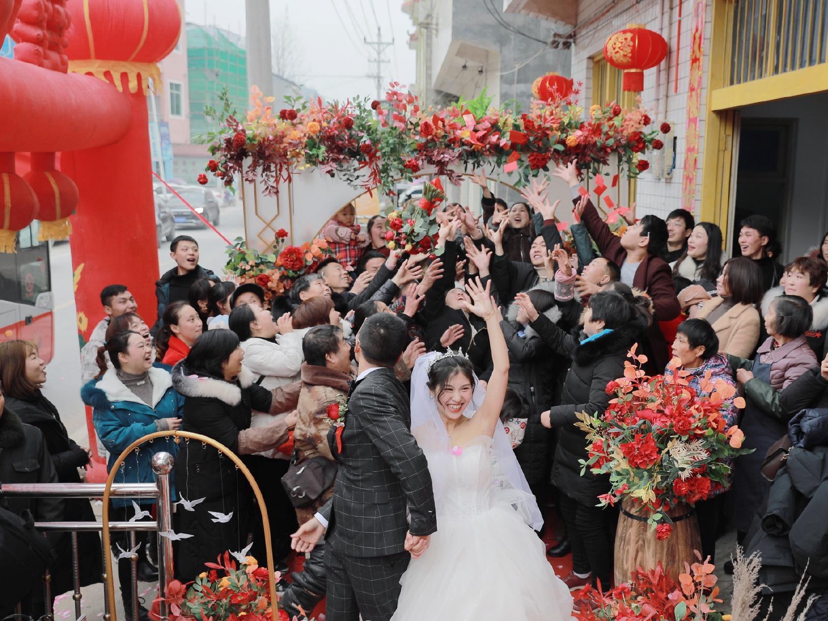 《巫溪红房子婚礼》农家坝坝的小清新