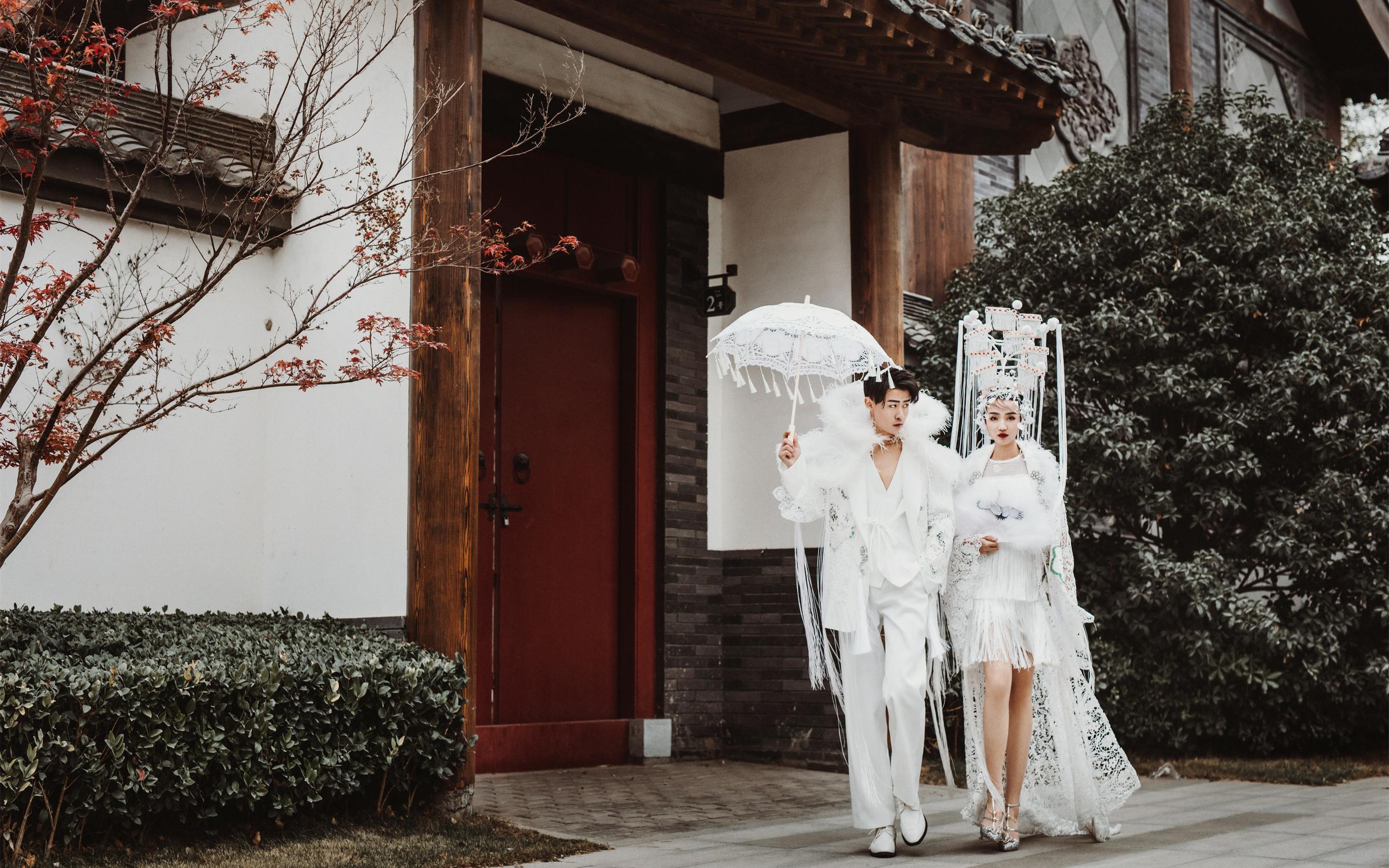 电影国风婚礼/55张精修丨盖世迎禧