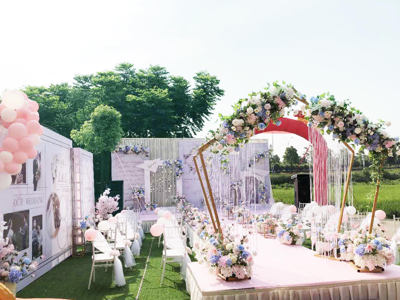 柏拉图婚礼  夏日pink