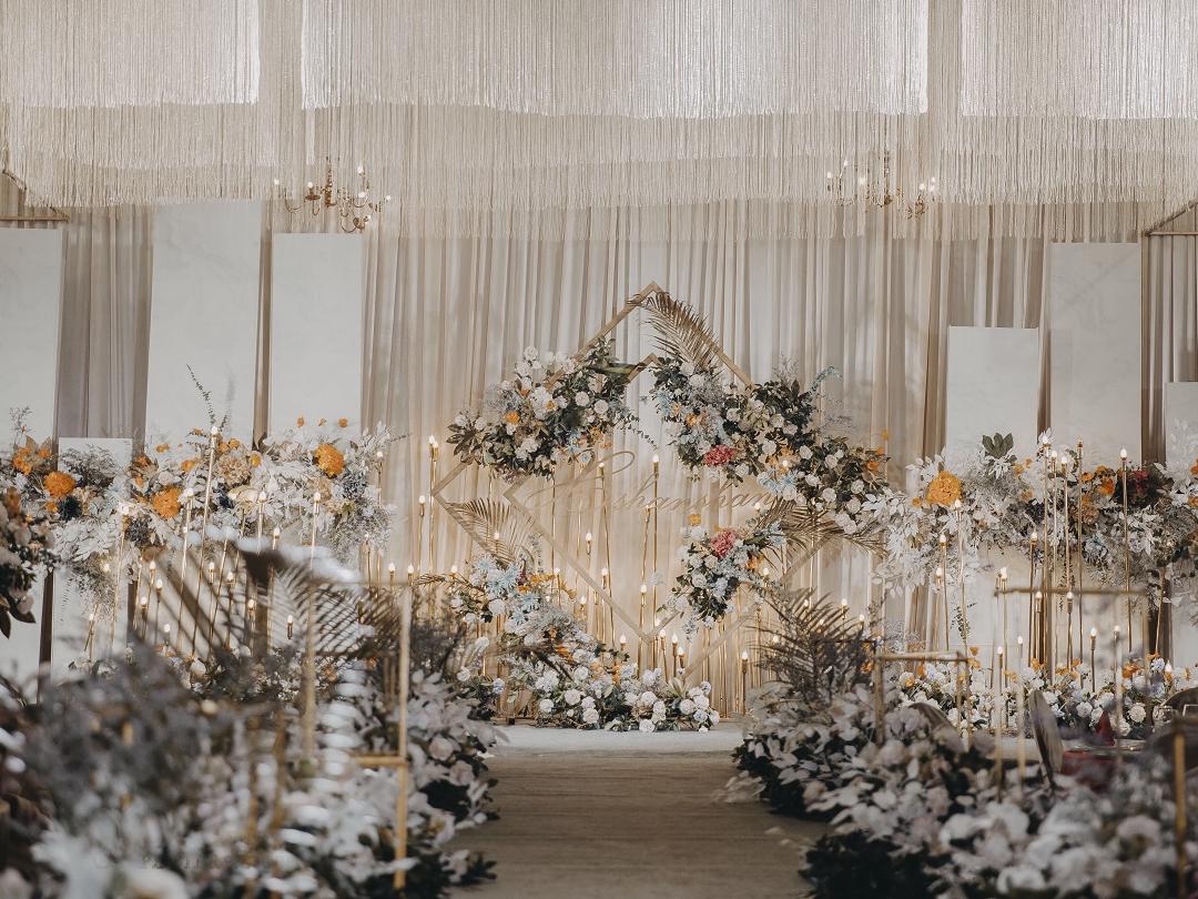 香槟色｜轻优雅婚礼——暖暖