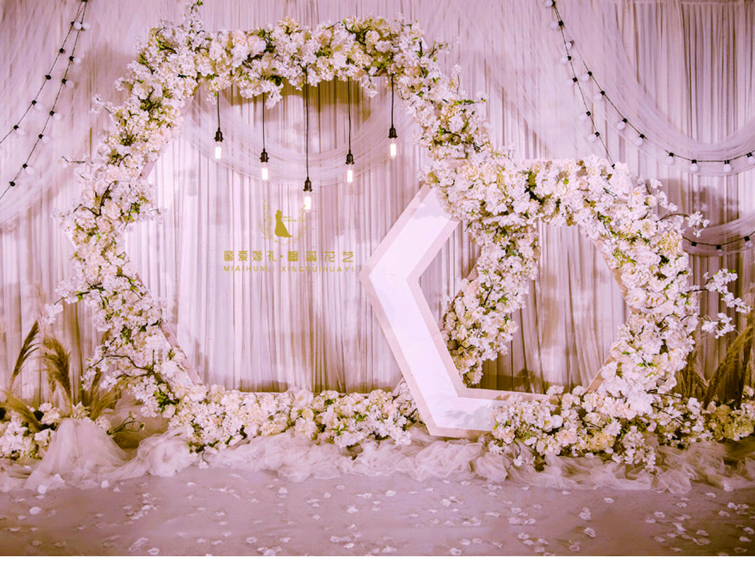 荣县蜜爱婚礼《余生是你》香槟色婚礼