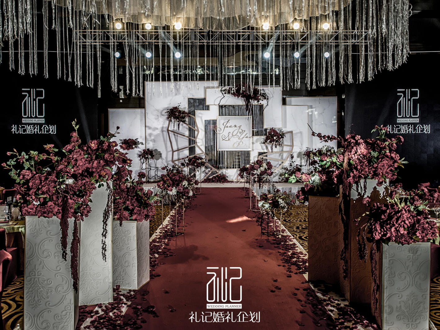 酒红优雅【礼记 WeddingBook】