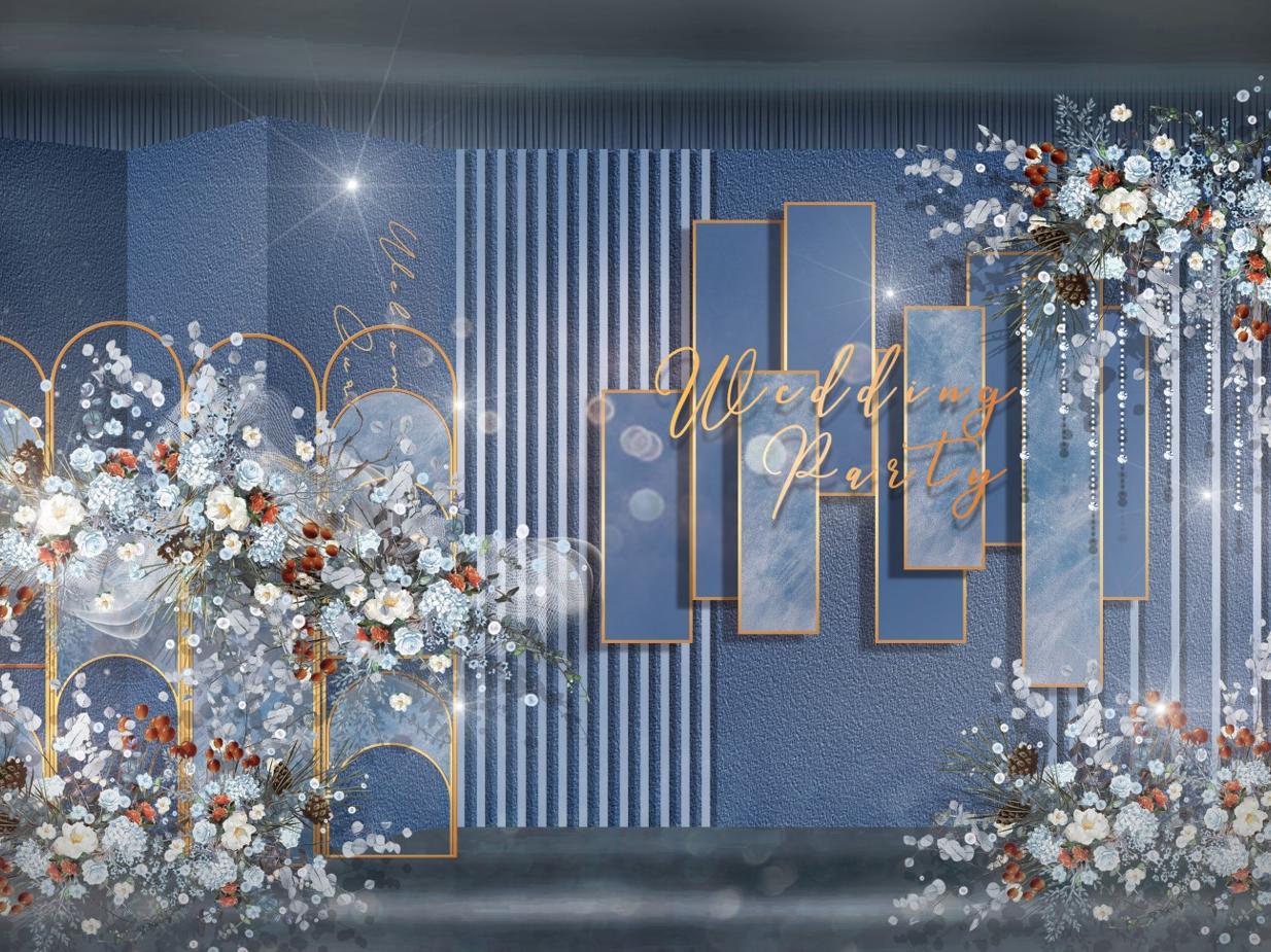 【美慕MEMO婚礼】《蓝色挚爱》主题婚礼