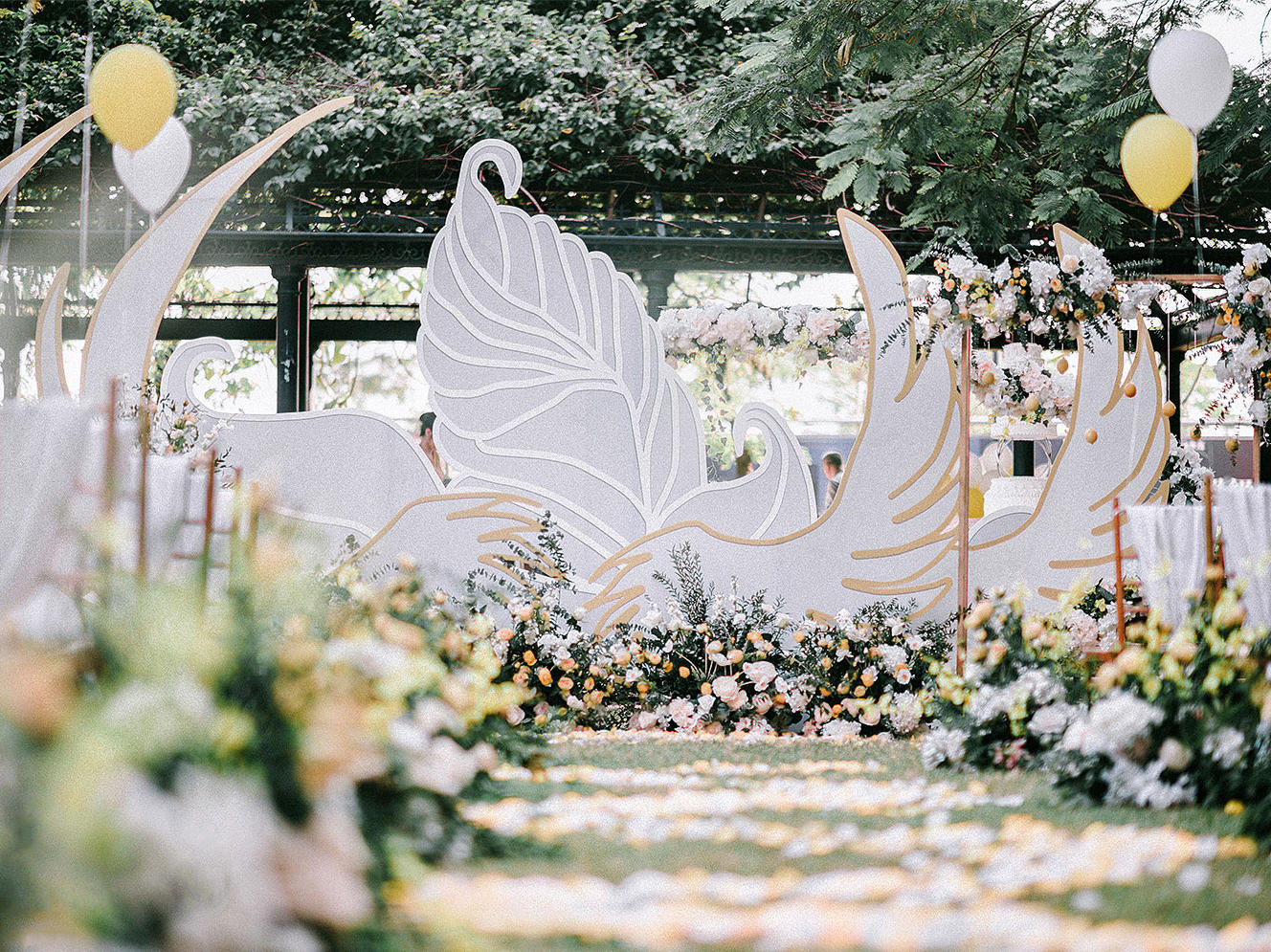 【安格婚礼】唯美户外婚礼，小清新