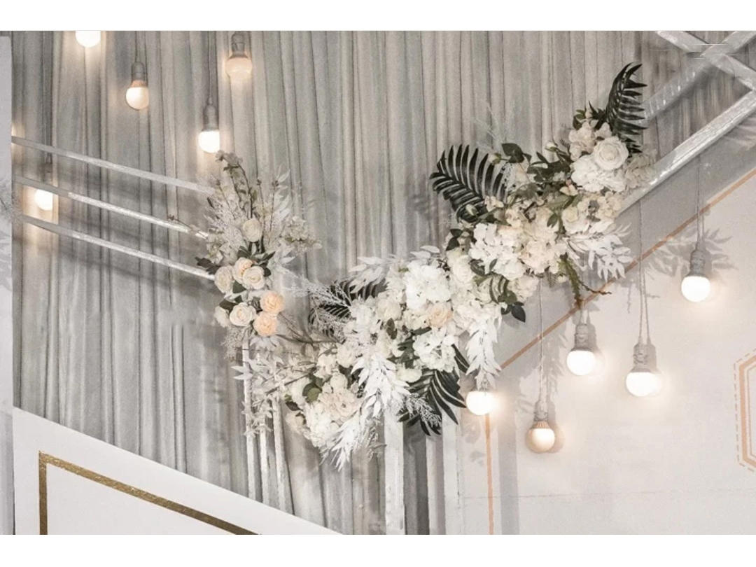 【笙瑟婚礼】白绿色小清新简约大→纯