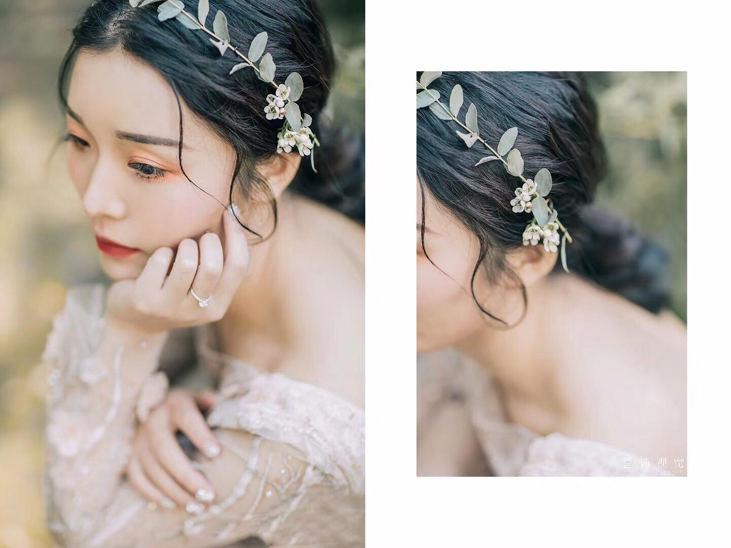 花漾婚纱造型 高定婚纱礼服套系+2380总监跟妆