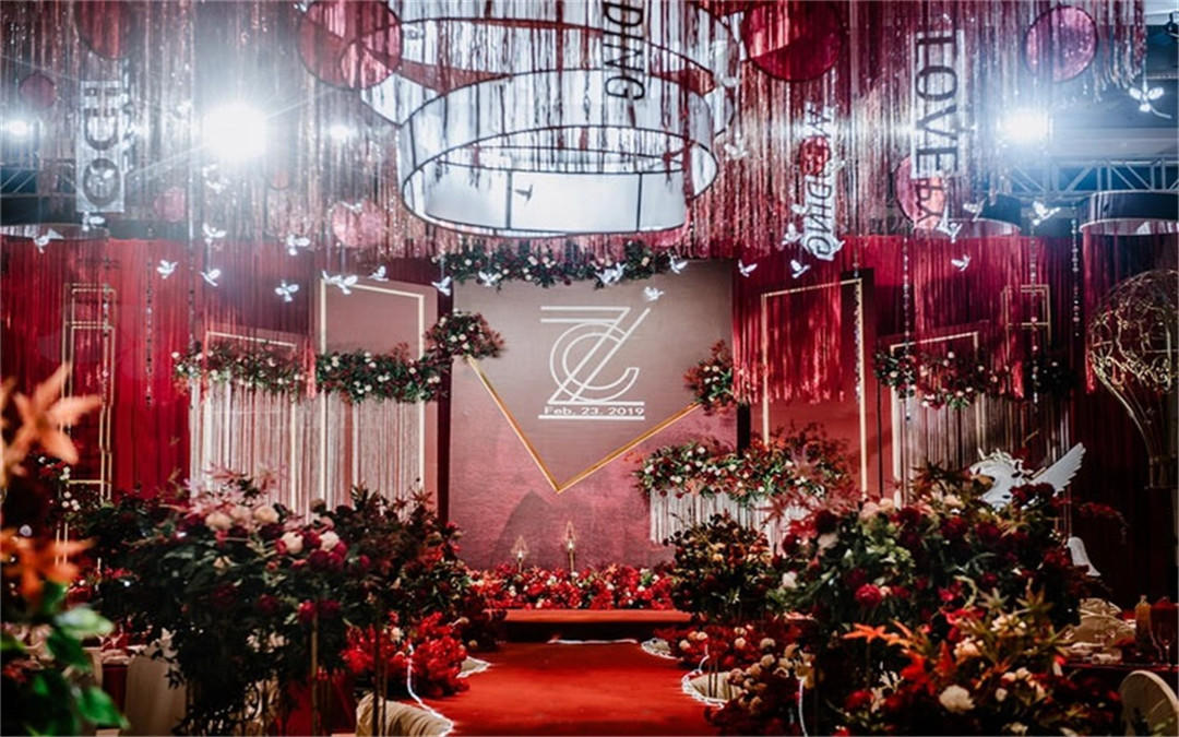 热门必选夏日婚礼色套餐农村婚礼