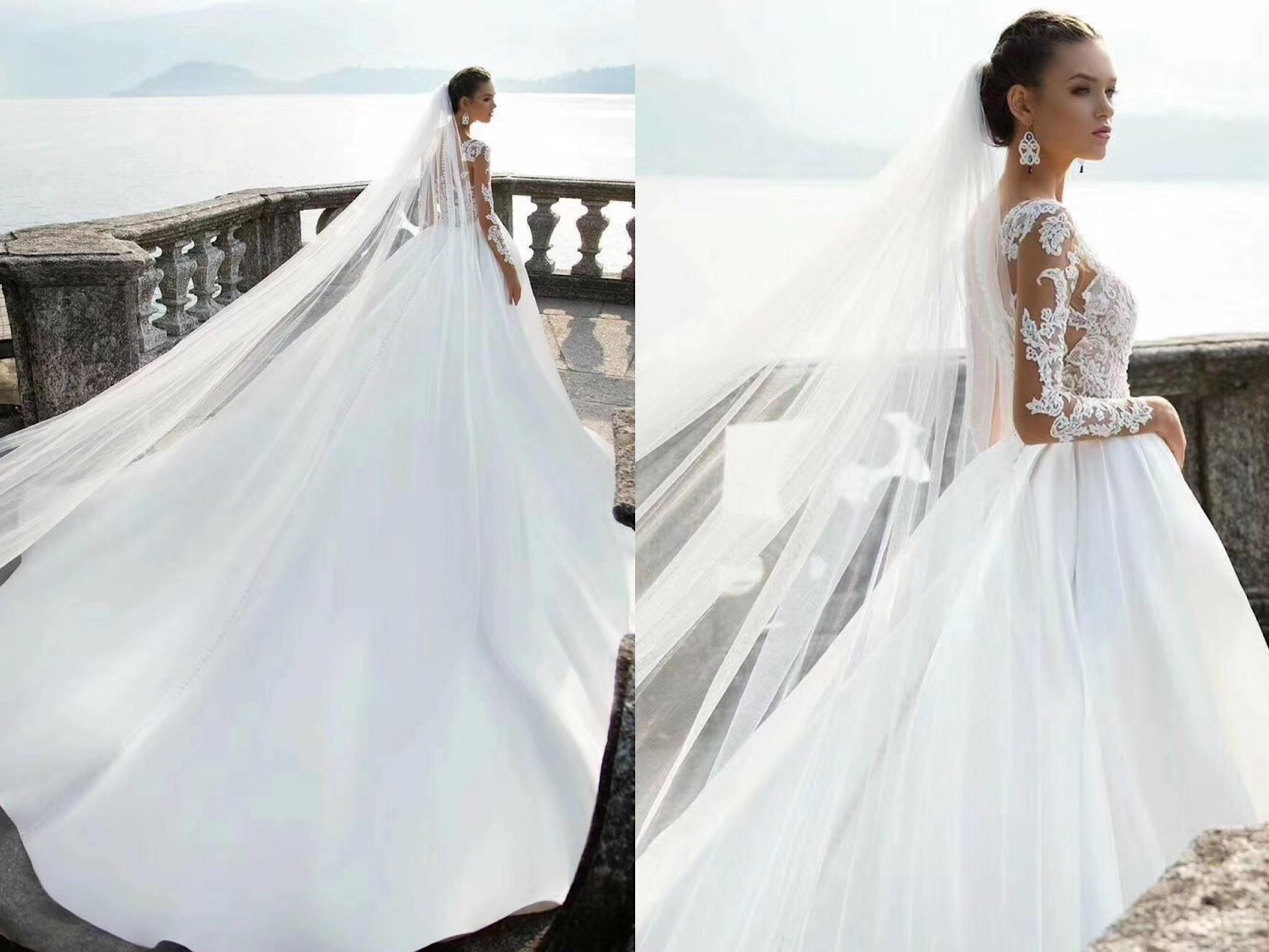 【性价比套餐】6件套婚纱+新娘跟妆