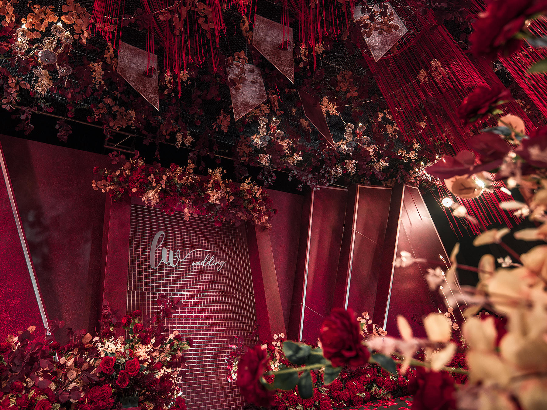 皇城铂嘉婚礼--时尚红色系