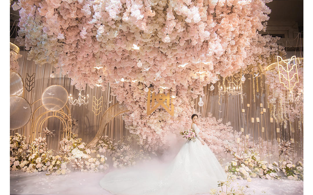 EMI WEDDING | 粉色梦幻花海