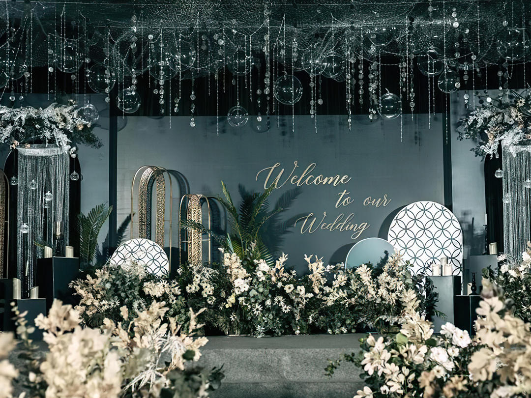 【店长推荐森林主题】白绿色森系婚礼主题