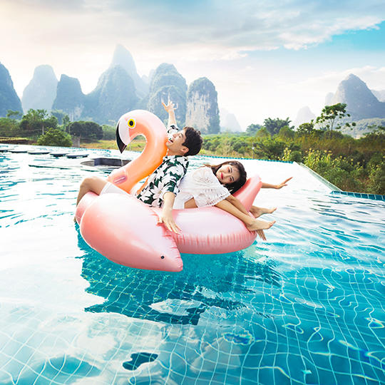 网红山水民宿+阳朔十里画廊+婚礼主题+内景棚拍