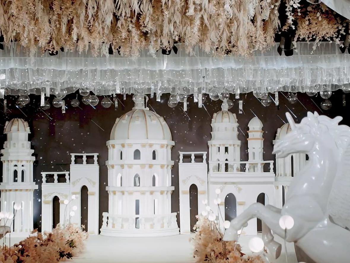 临泉梦幻季婚庆酒店欧式奢华大气公主风浪漫城堡婚礼