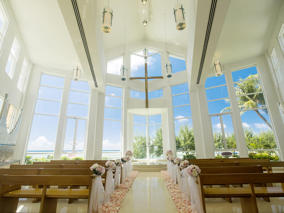 【朵美国际海外婚礼】塞班肯辛顿教堂