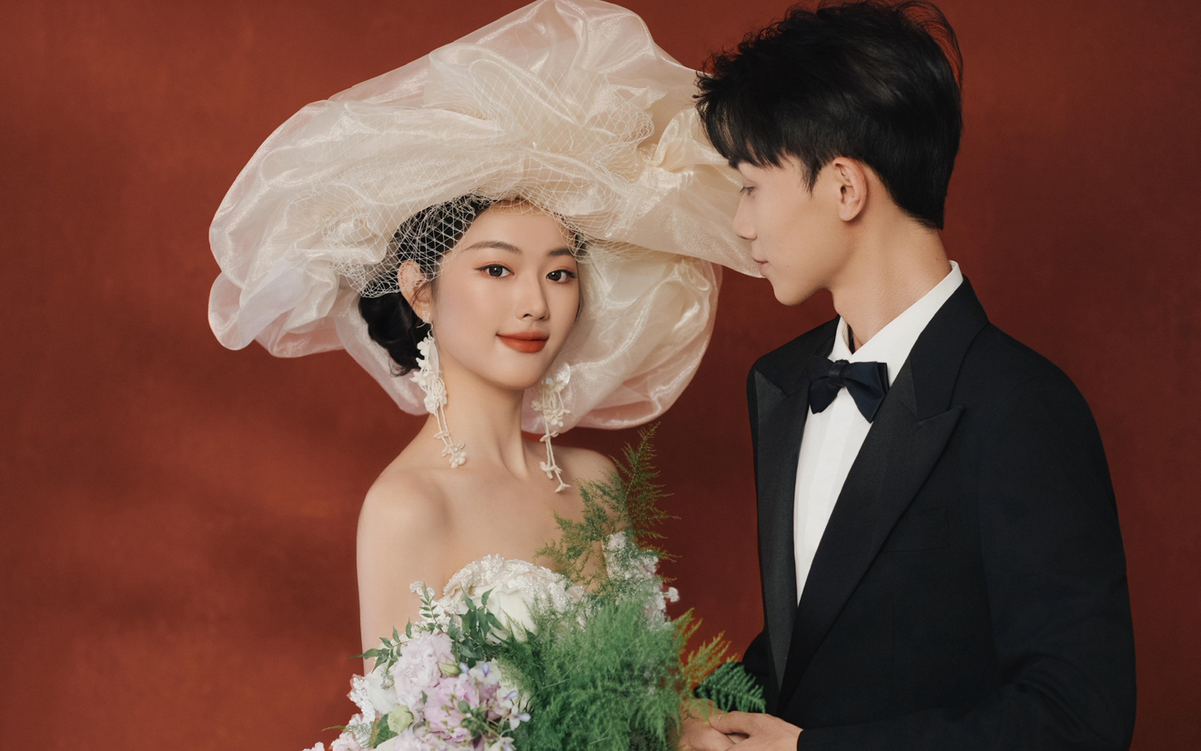 油画系列客片欣赏！00后婚纱照必拍系列