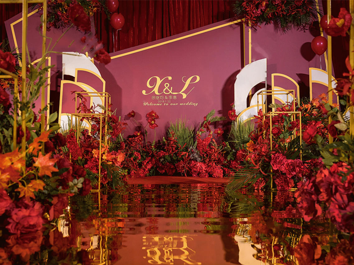 红金色系/精致奢华不失庄重