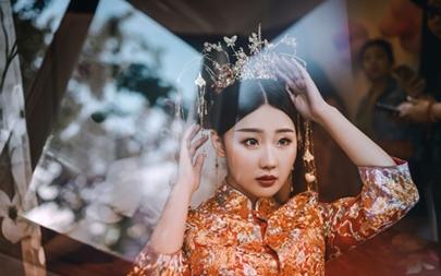 【庄容婚纱】中式嫁衣婚礼案例