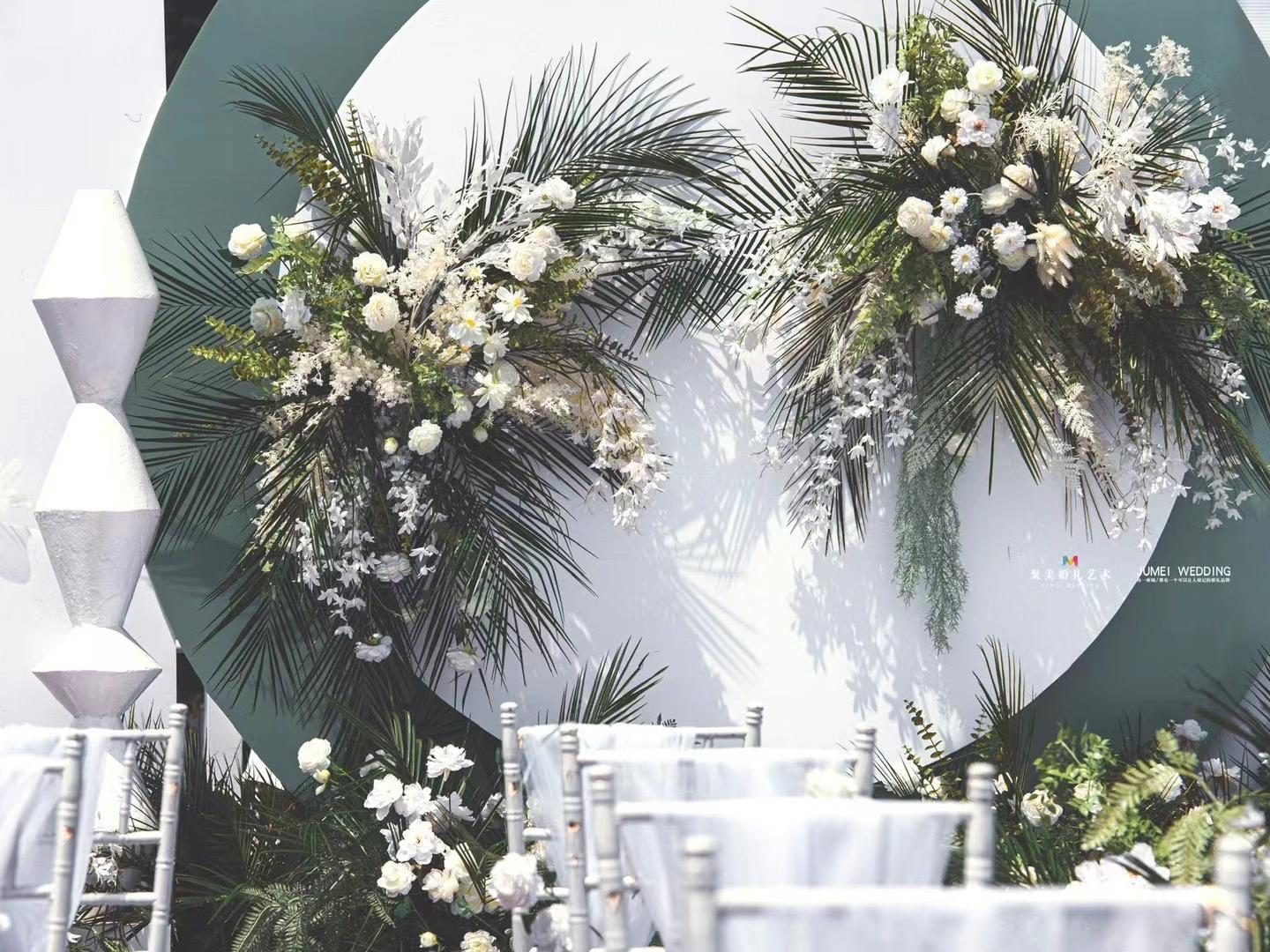  【聚美婚礼】21年大热 白绿纯净系婚礼