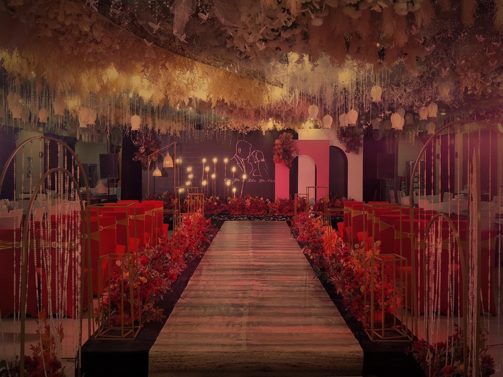 【红双喜婚礼】复古红色21网红款