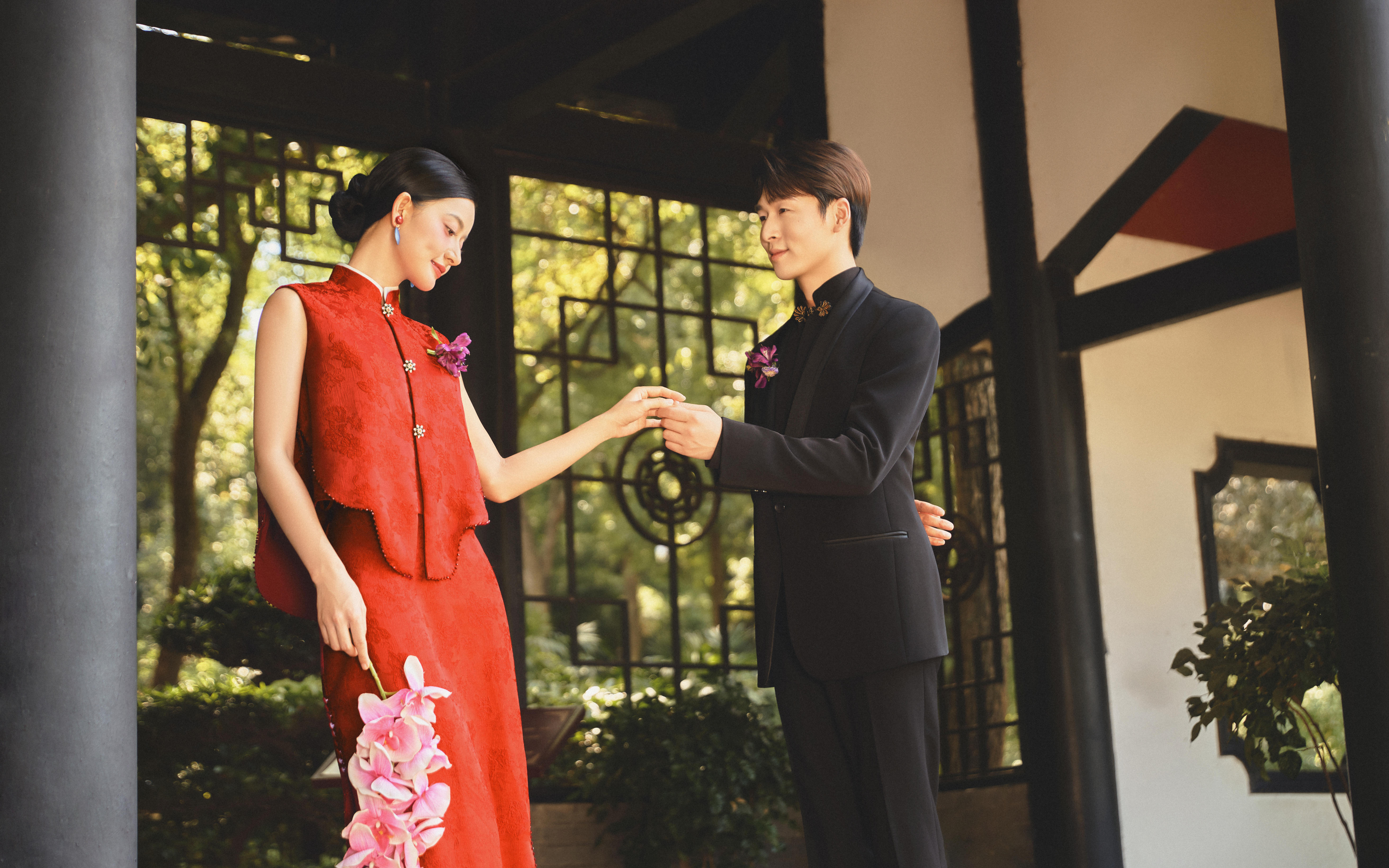 梵梦®原创 | 东方美学新中式婚纱照美太绝了