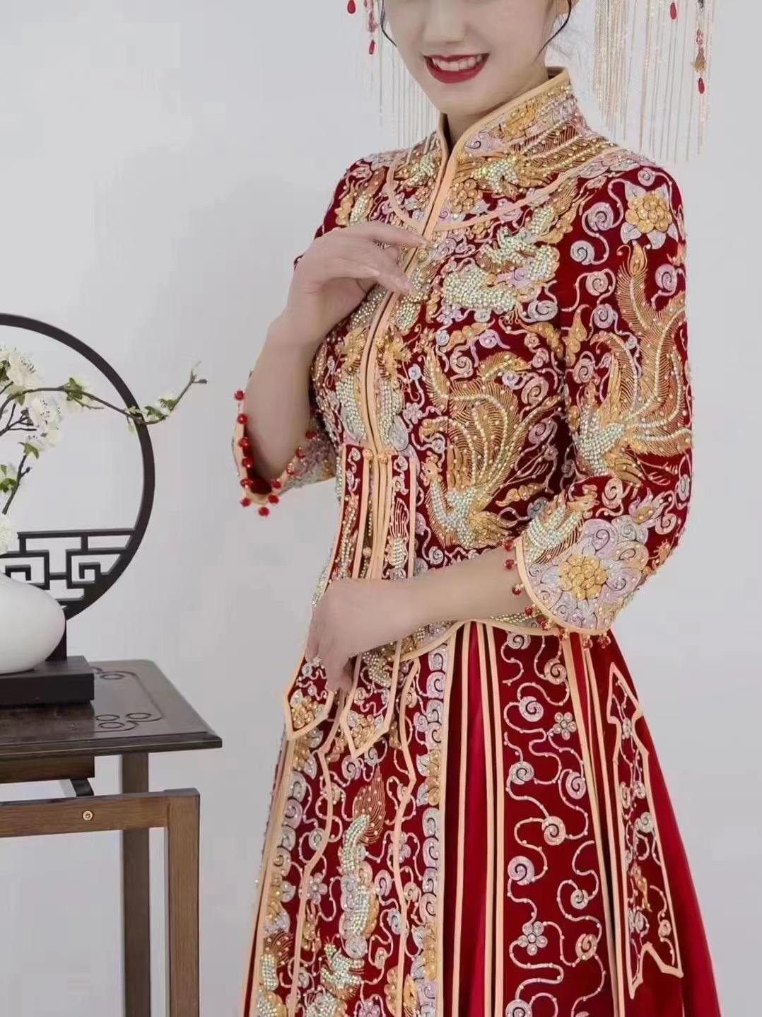 3件套|主纱 中式秀禾 敬酒服