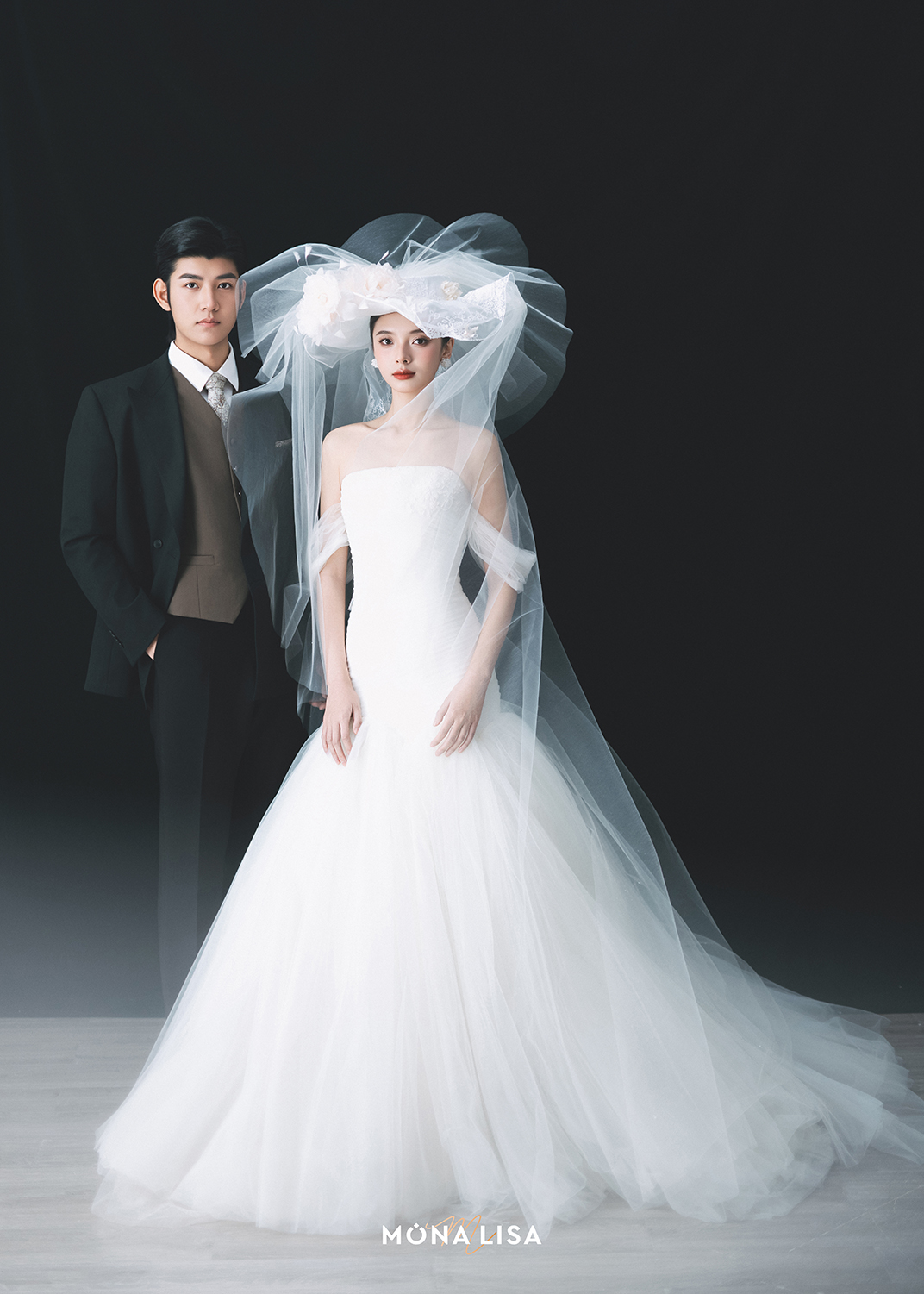 氛围感和仪式感同时拿捏的轻法式婚纱照✨