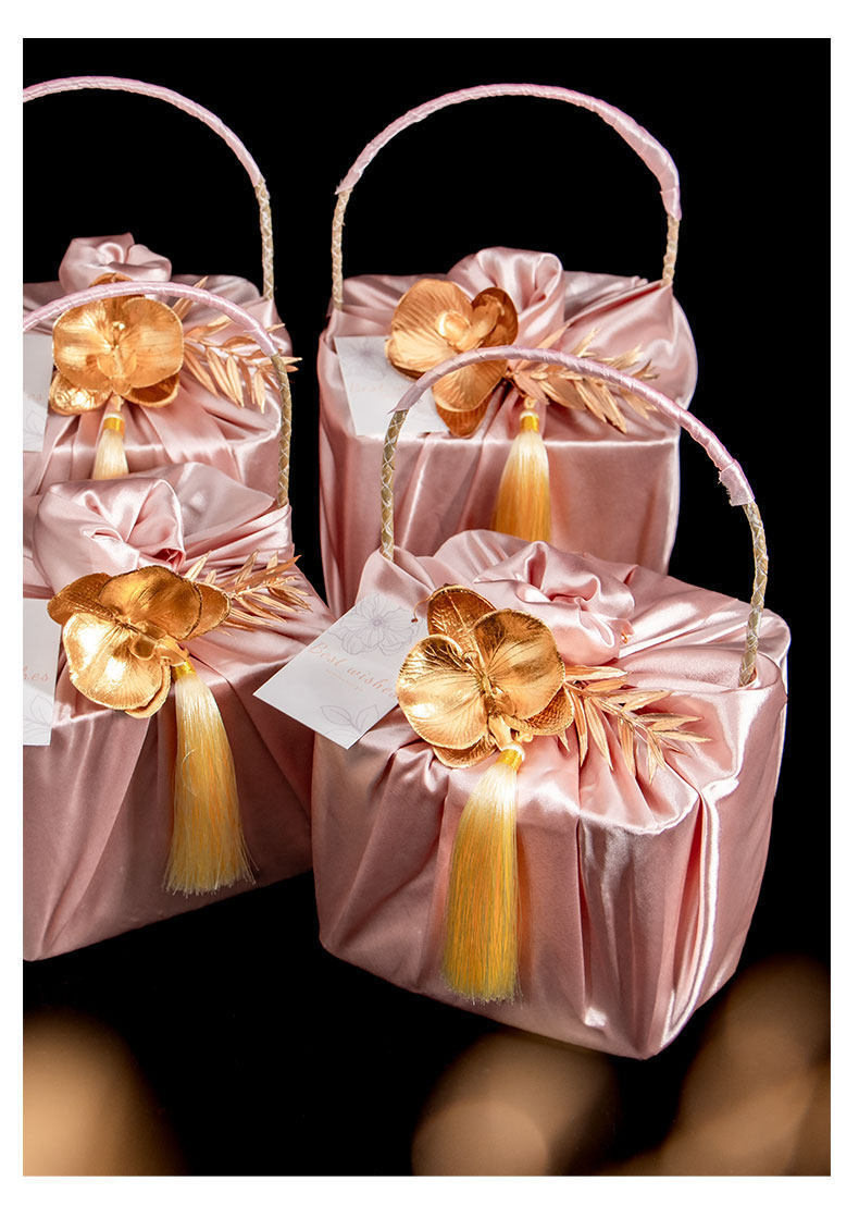 結(jié)婚禮盒 高檔實用 禮物手提籃 田園系列伴手禮