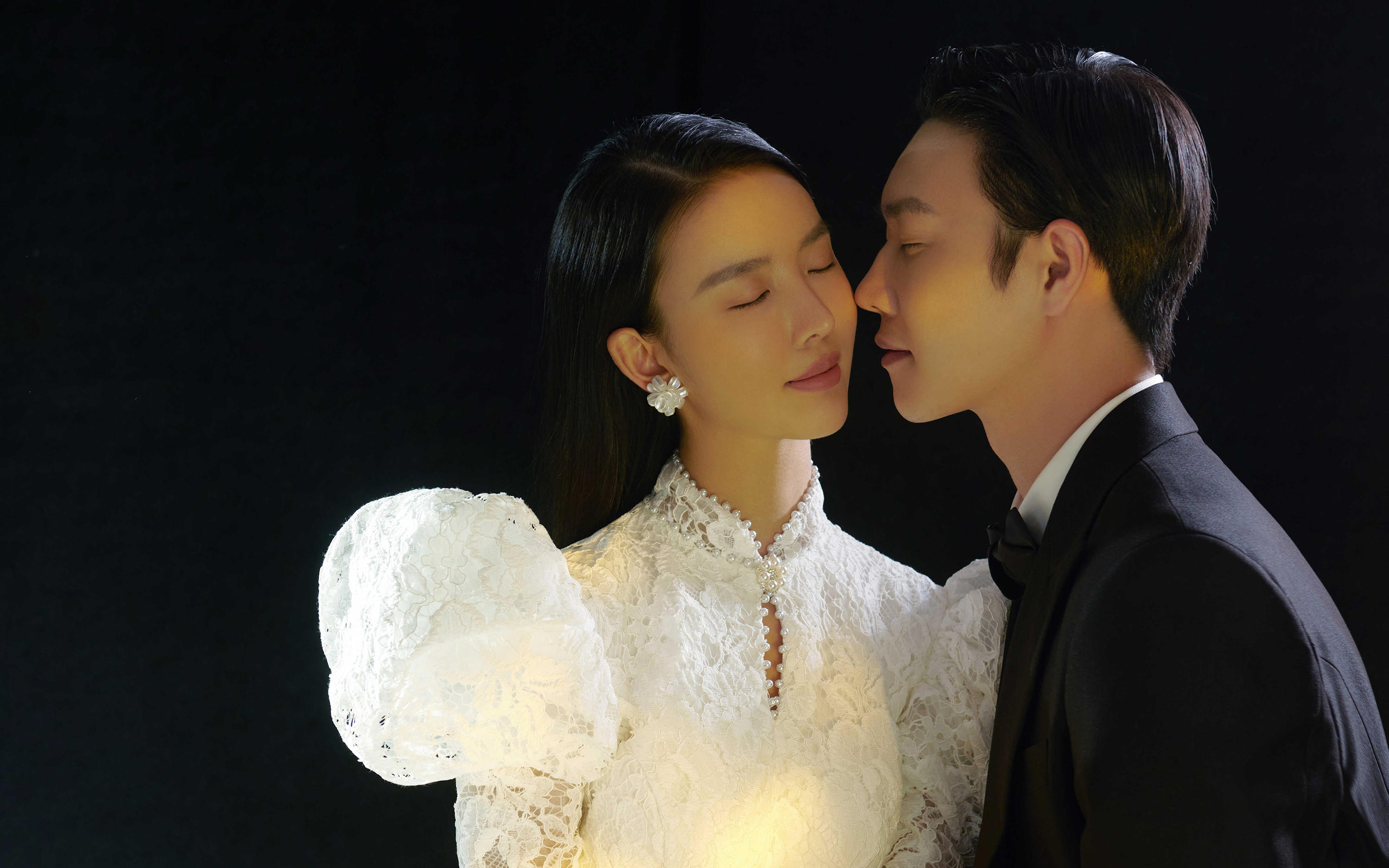美到犯规的韩式婚纱照