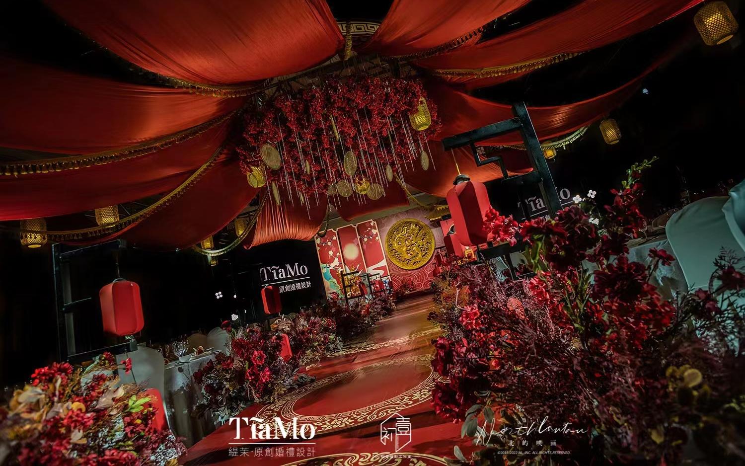 緹茉婚禮-胥城大廈紅色明制婚禮