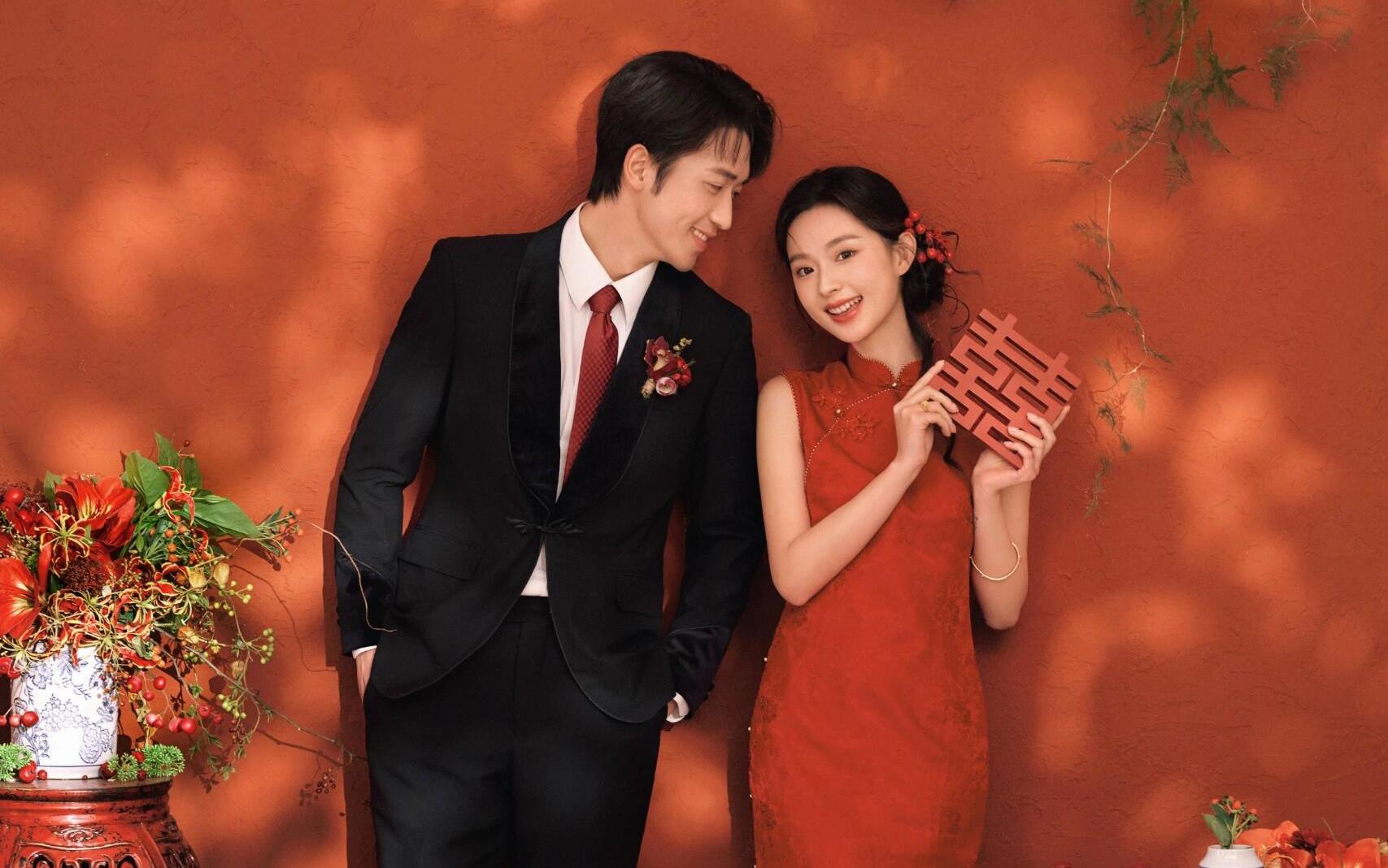我摊牌了，新中式喜嫁婚纱照能让我磕一辈子