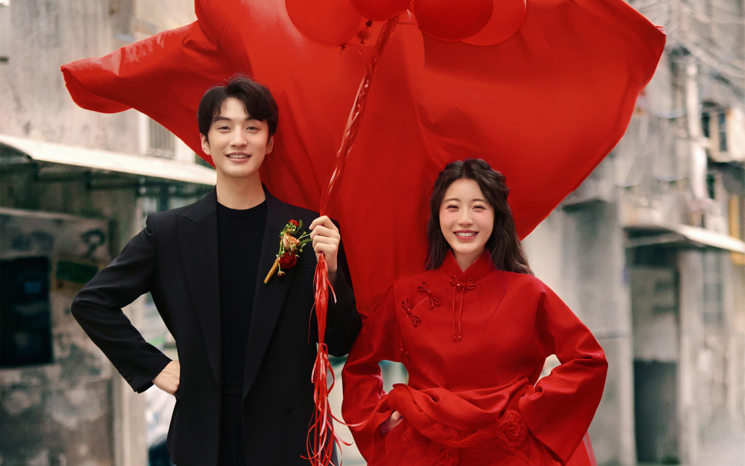 中国女孩适配的中国红！张张封神！生命力拉满