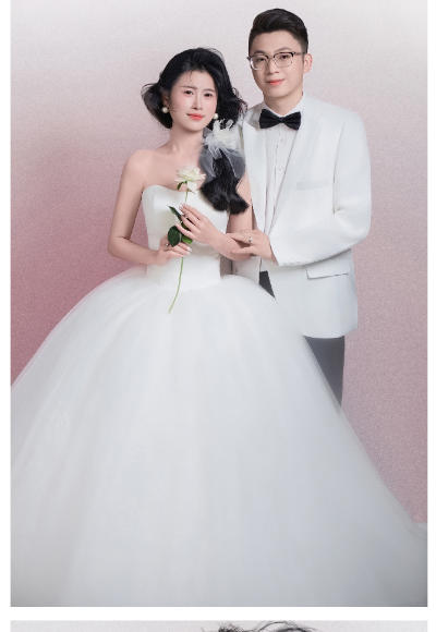 柔粉梦纱・白玫情书