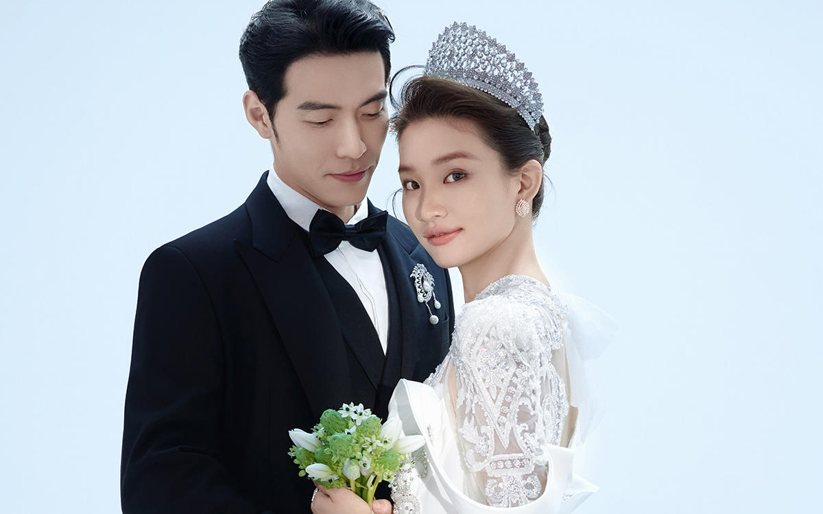 陷落银河中的月光女王🌙光影婚纱照