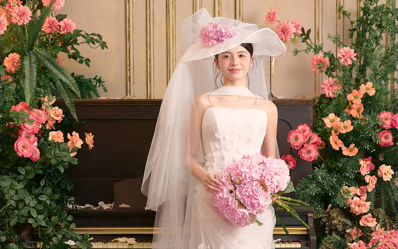 文艺花房浪漫仪式感婚纱照